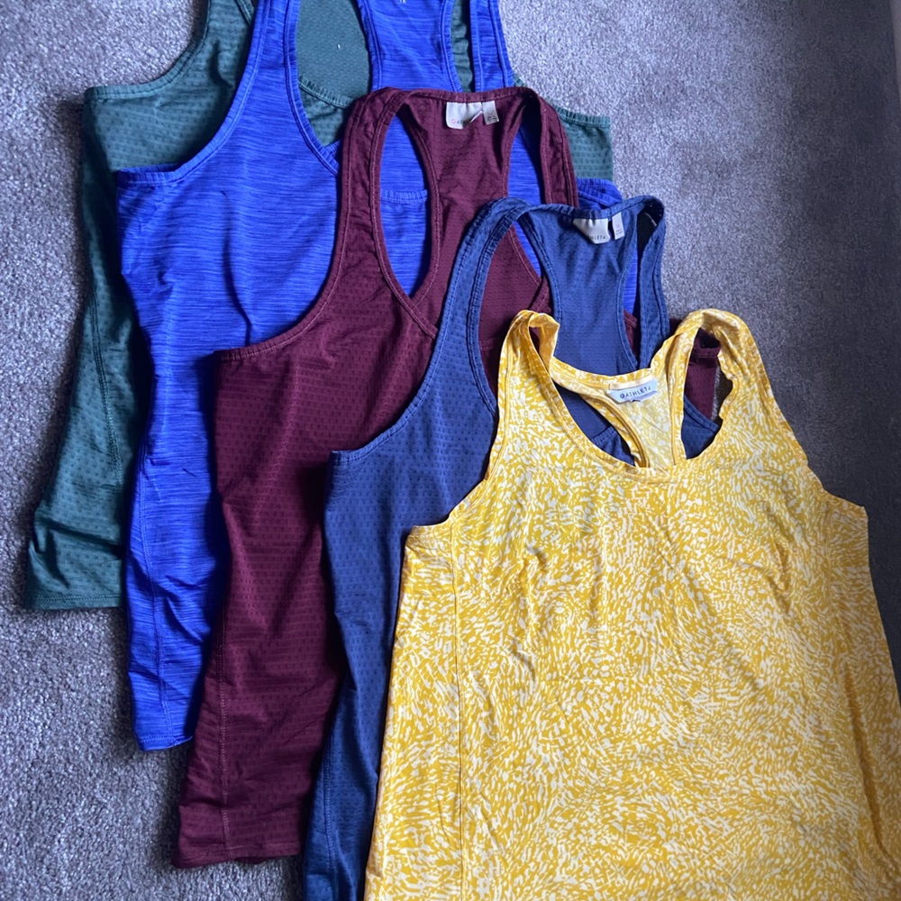 5-ATHLETA tank tops (bundle) 1X